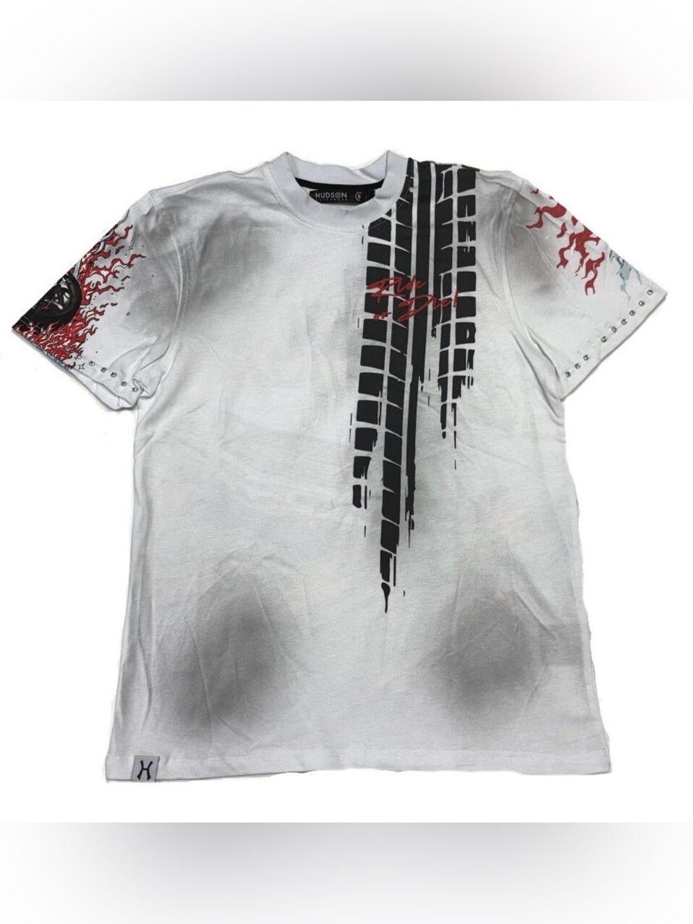 Hudson JOYRIDE Car TEE

Style# 675

Color: White